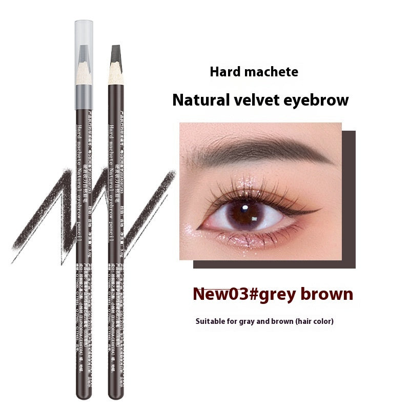 Hard Core Wild Eyebrow Pencil Waterproof And Sweatproof Distinct Look