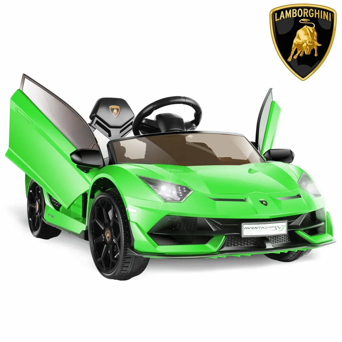 Kids Lamborghini Electric Ride-On Car with Remote Control - 24/12V Truck Design