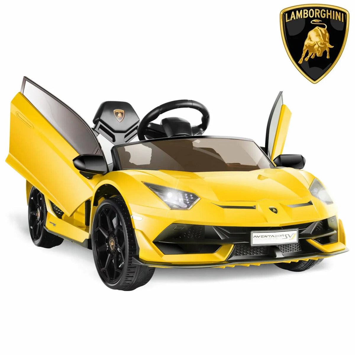 Electric Lamborghini Ride-On Car for Kids with Remote Control - 24/12V