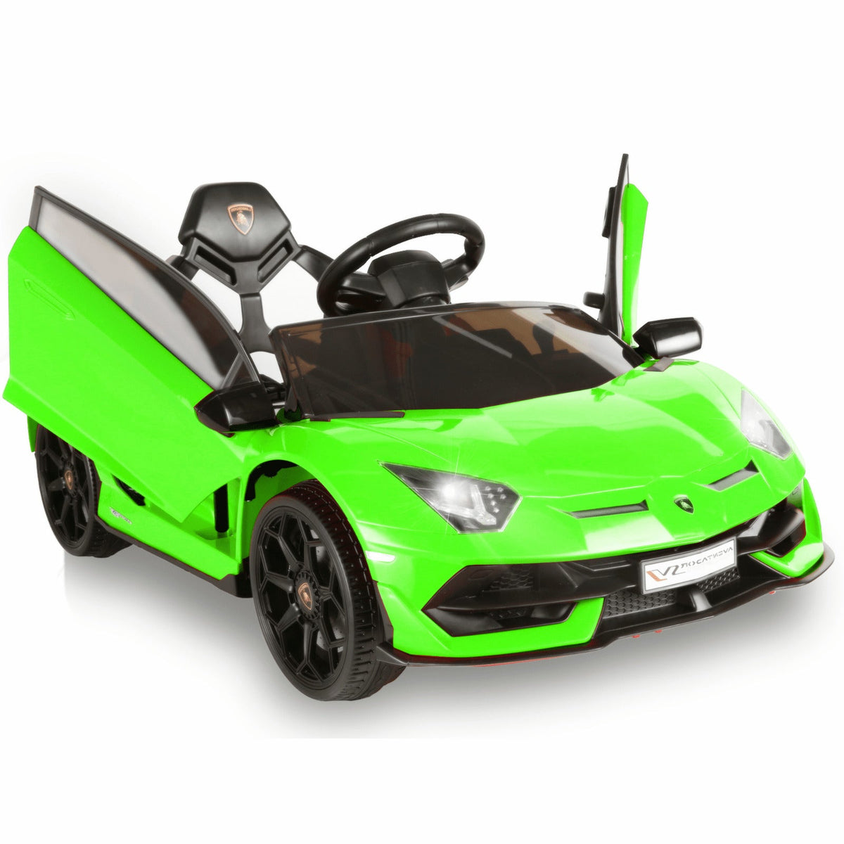 Licensed Lamborghini 12V Ride-On Car Toy with Parental Remote Control and 3 Speed Options