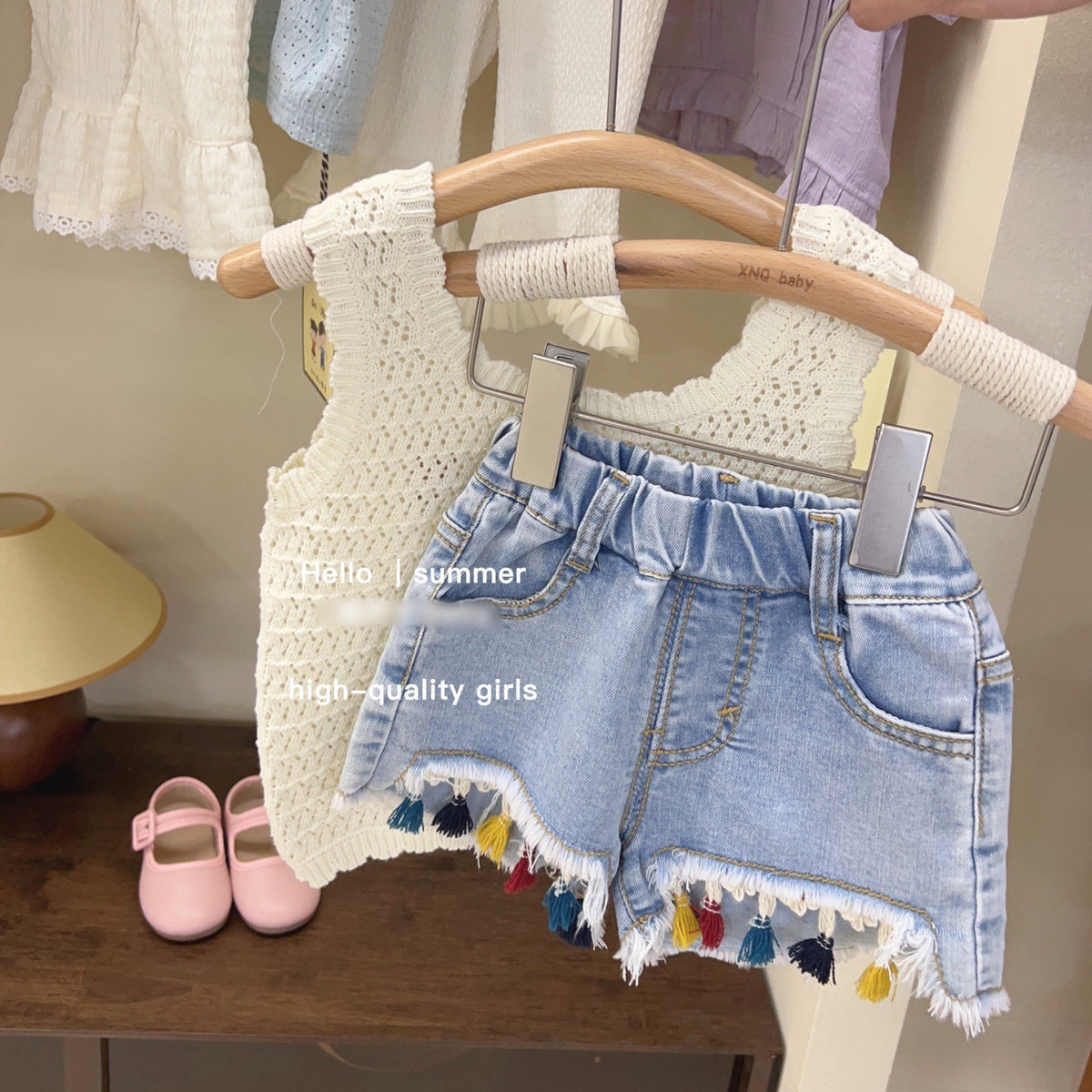 Hollow Children Straps Baby Thin Vest Children's Clothing Sell My Stuff