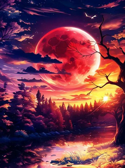 Animal Diamond Painting Handmade Landscape Painting My Store