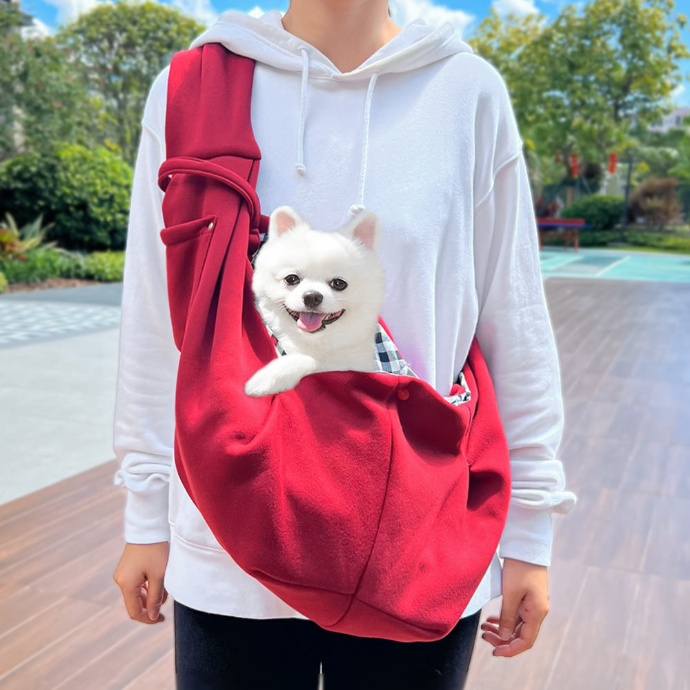 Autumn And Winter Shoulder Bag Crossbody Bag Cat Bag Dog Outing
