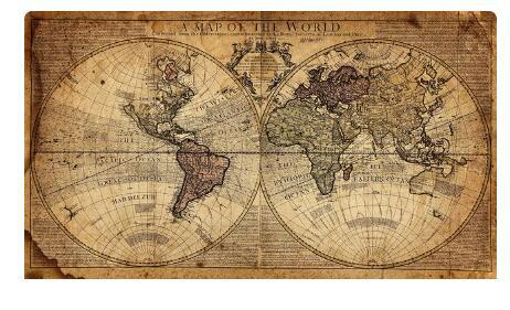 Canvas Earth Painting Living Room Poster Decoration My Store