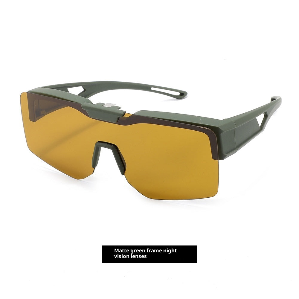 Men's And Women's UV Protection Clamshell Sunglasses