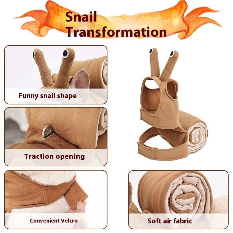 Cat Snail Headdress Halloween Dress Up Dog Transformation Costume My Store