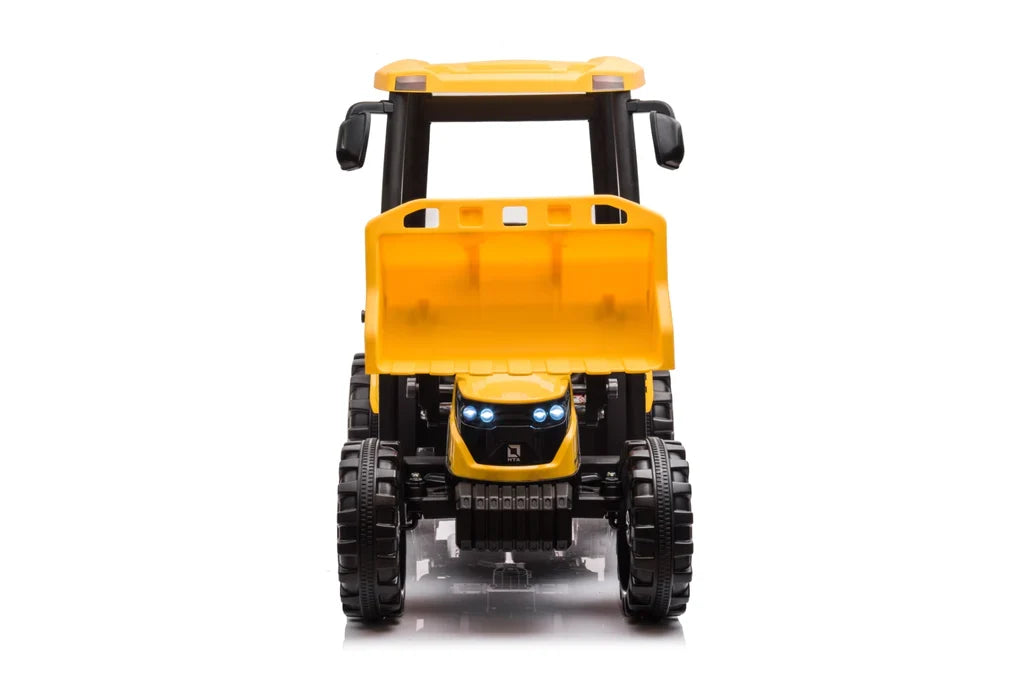 24V Children's Ride on Excavator Tractor with Trailer - Battery-Powered Electric Vehicle Plaything
