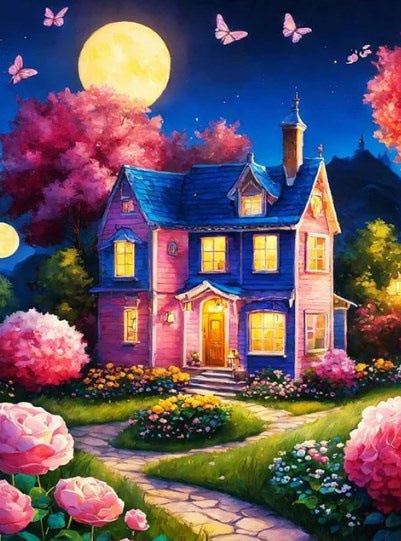 Animal Diamond Painting Handmade Landscape Painting My Store
