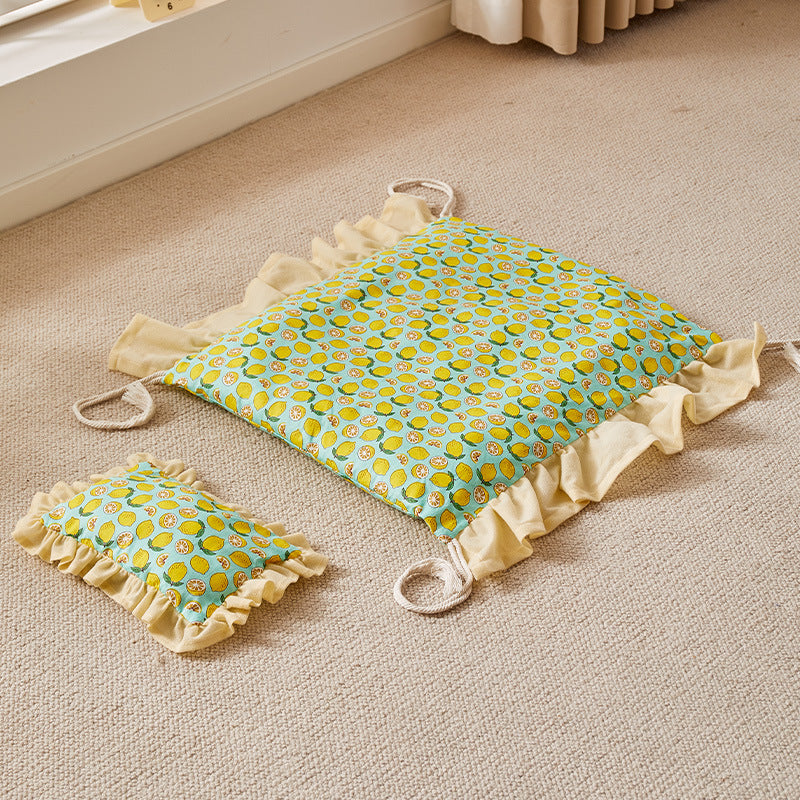 Wooden Dog Bed All Seasons Summer Bedding