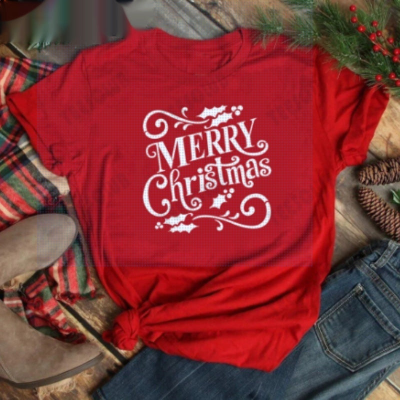 Merry Christmas Women's Casual T-shirt