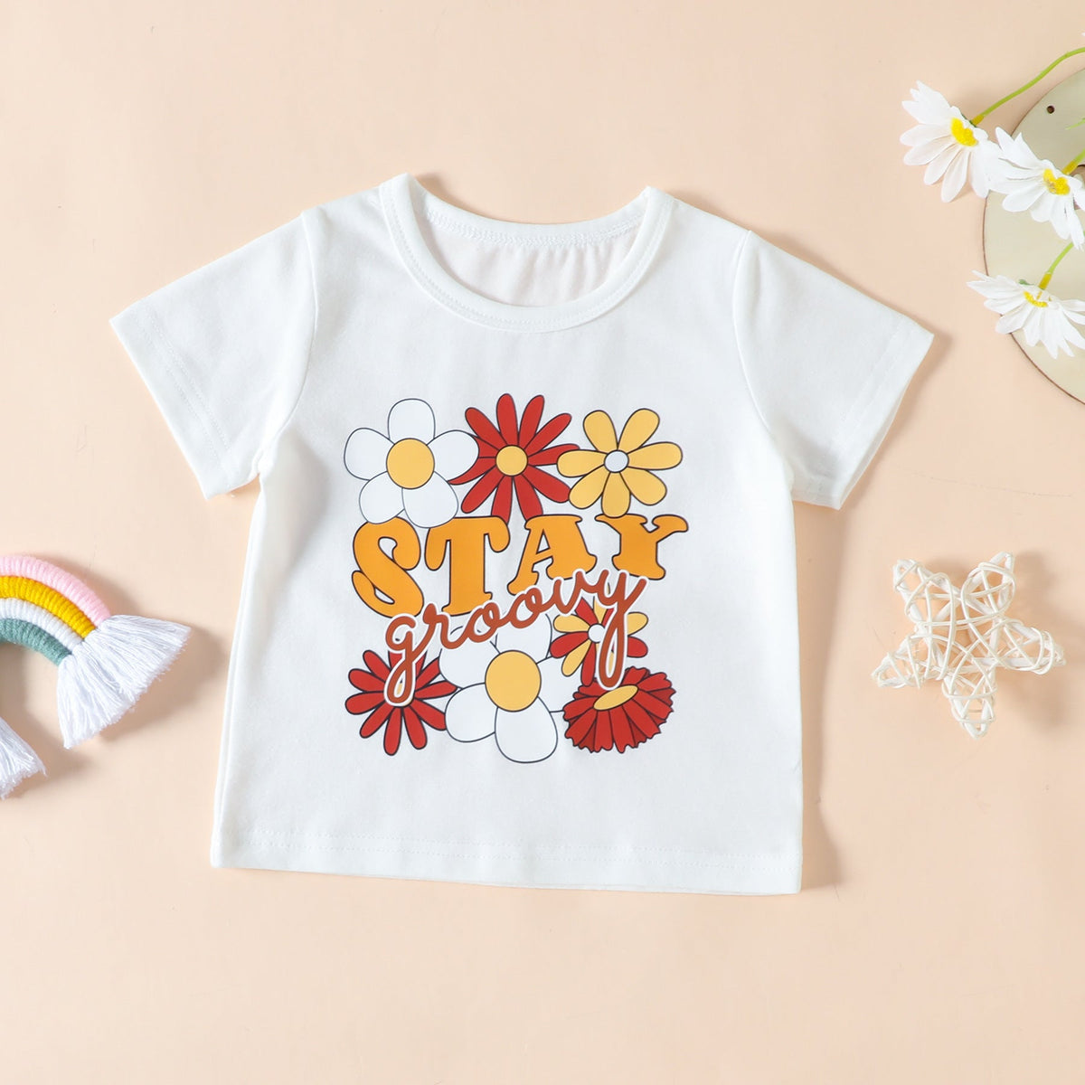 Girls' Clothing Children Letter Print Short-sleeve Sell My Stuff