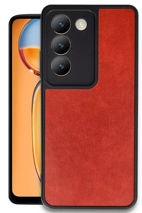 Vivo V30 Lite 4G Case Aras Leather Cover