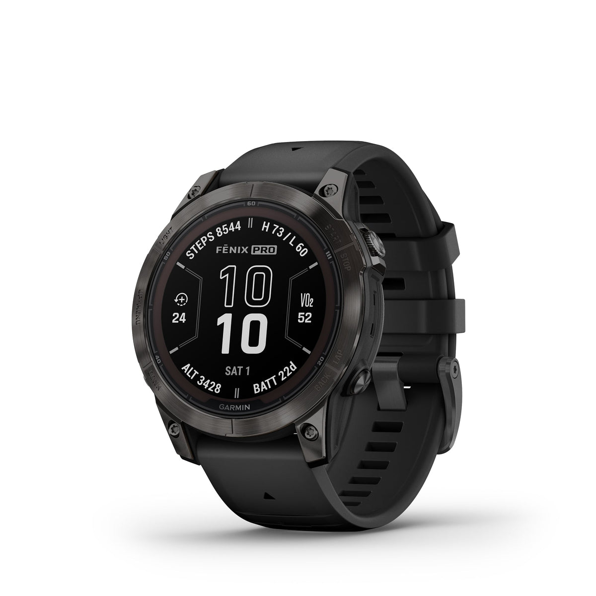 Garmin Fenix 7 Pro Sapphire Solar - Solar Powered Smartwatch w/ ECG