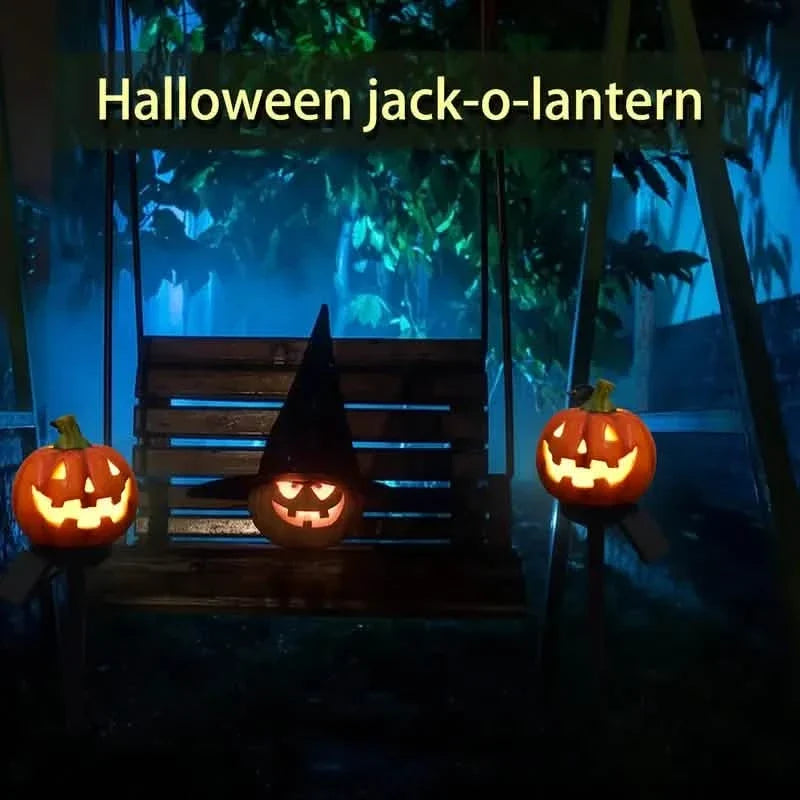 Halloween Jack-o '-lantern Solar Light