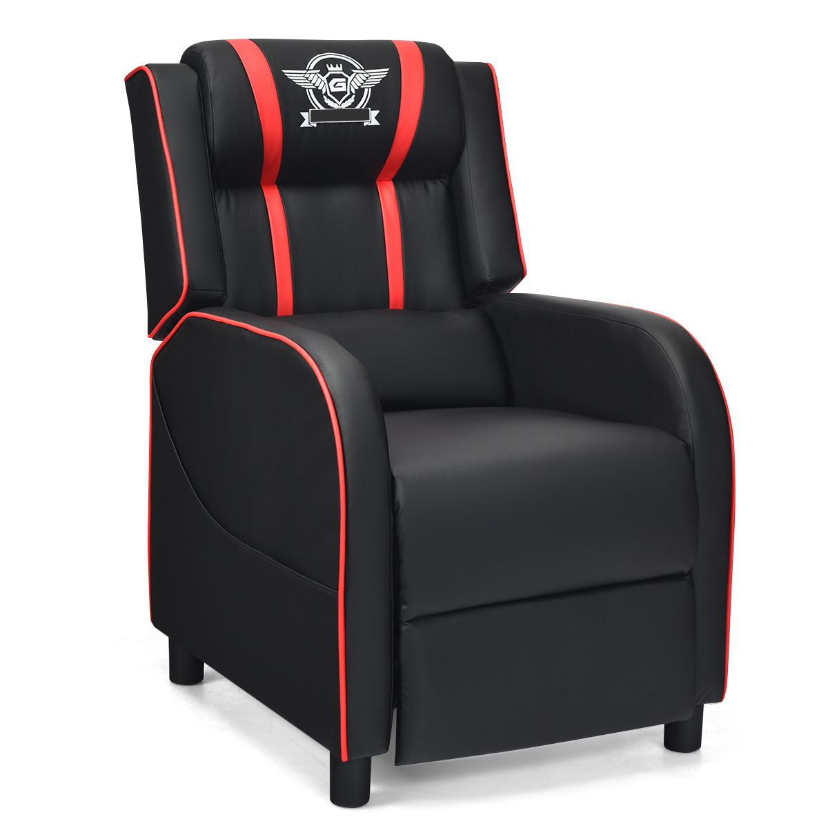 Massage Racing Gaming Single Recliner Chair