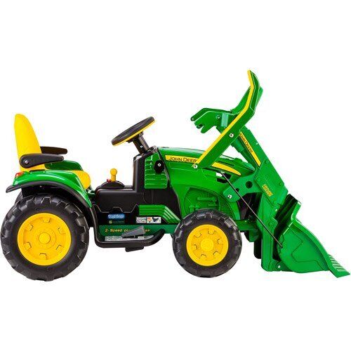 John Deere Ground Loader 12-Volt Battery-Powered Ride-On by Peg Perego MagicCars