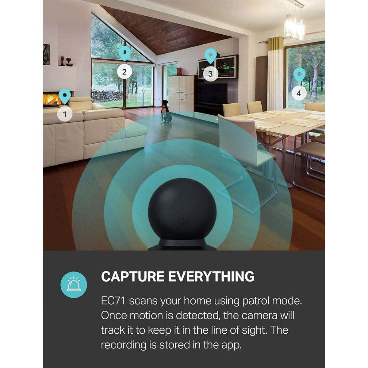 Kasa Smart 2023 New Indoor Pan-Tilt Security Camera  (Refurbished)