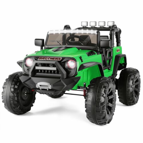 Kids Electric Jeep 24V with Remote Control, LED Lights, MP3, and USB