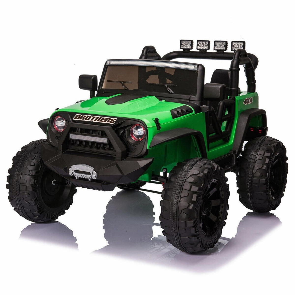 Kids Electric Jeep 24V with Remote Control, LED Lights, MP3, and USB