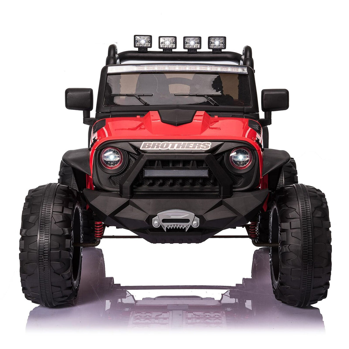 Kids Electric Jeep 24V with Remote Control, LED Lights, MP3, and USB