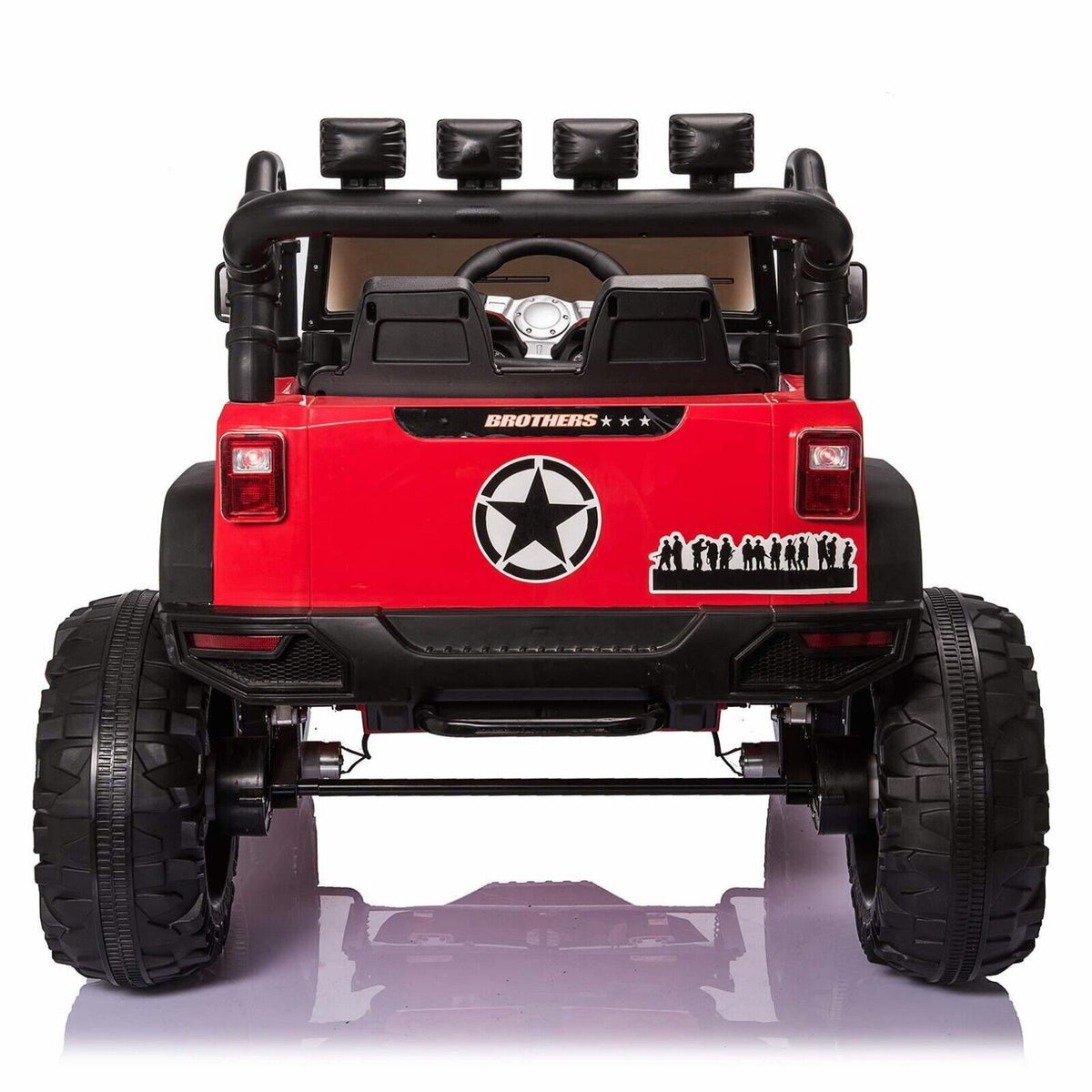 Kids Electric Jeep 24V with Remote Control, LED Lights, MP3, and USB