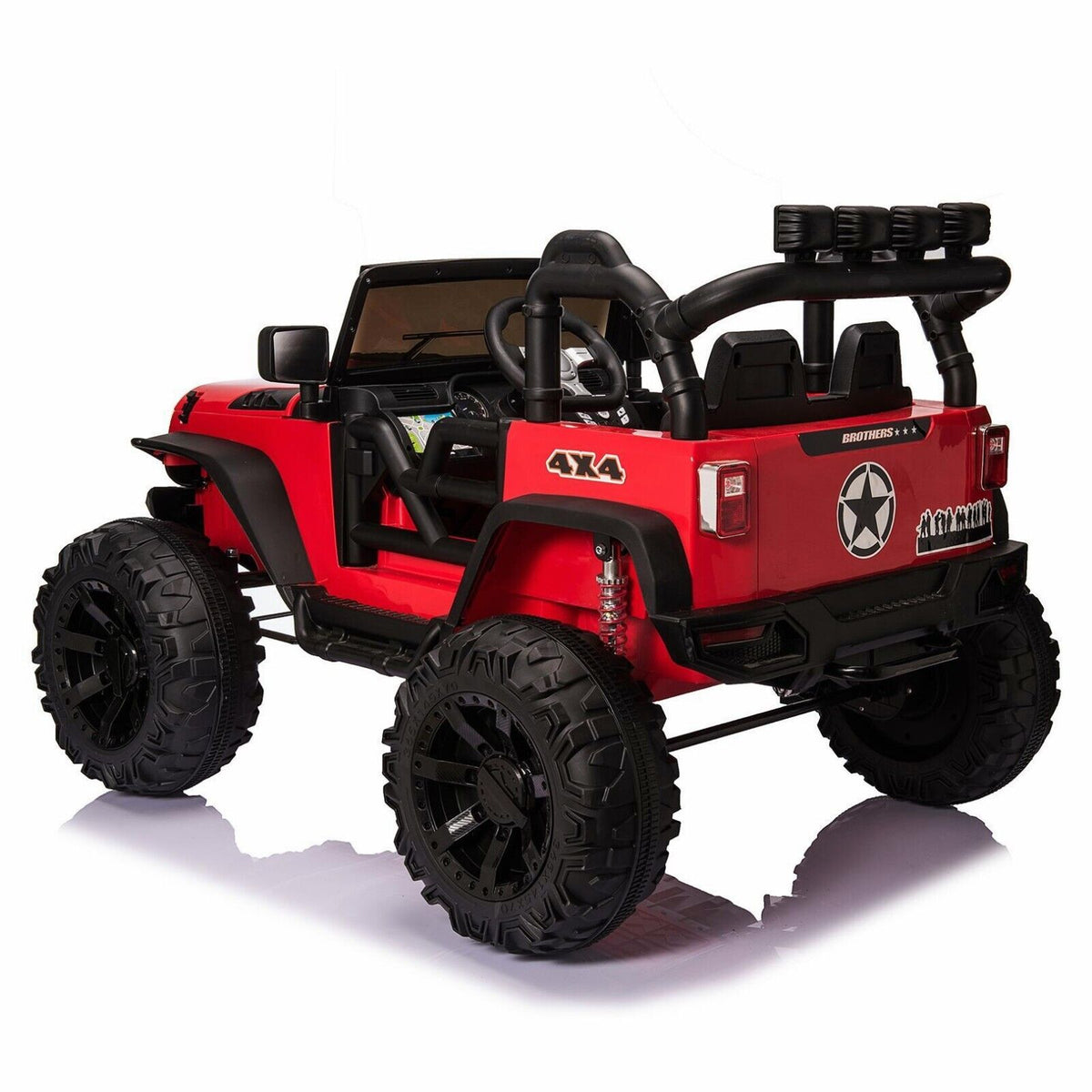 Kids Electric Jeep 24V with Remote Control, LED Lights, MP3, and USB