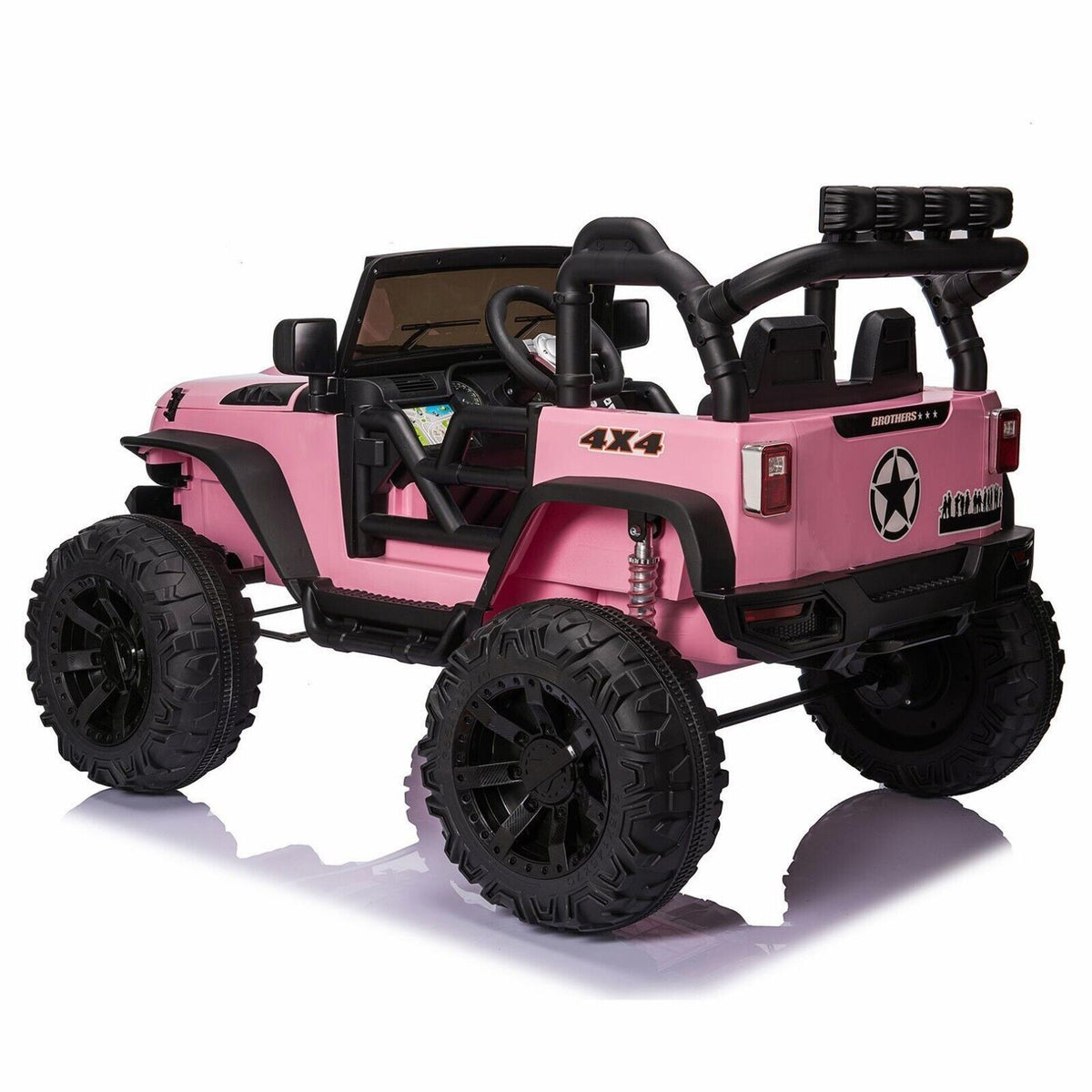 Kids Electric Jeep 24V with Remote Control, LED Lights, MP3, and USB