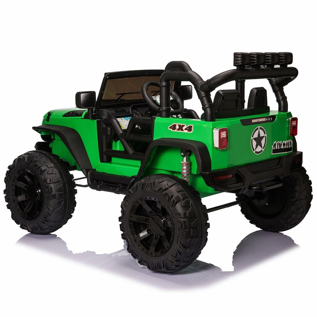 Kids Electric Jeep 24V with Remote Control, LED Lights, MP3, and USB