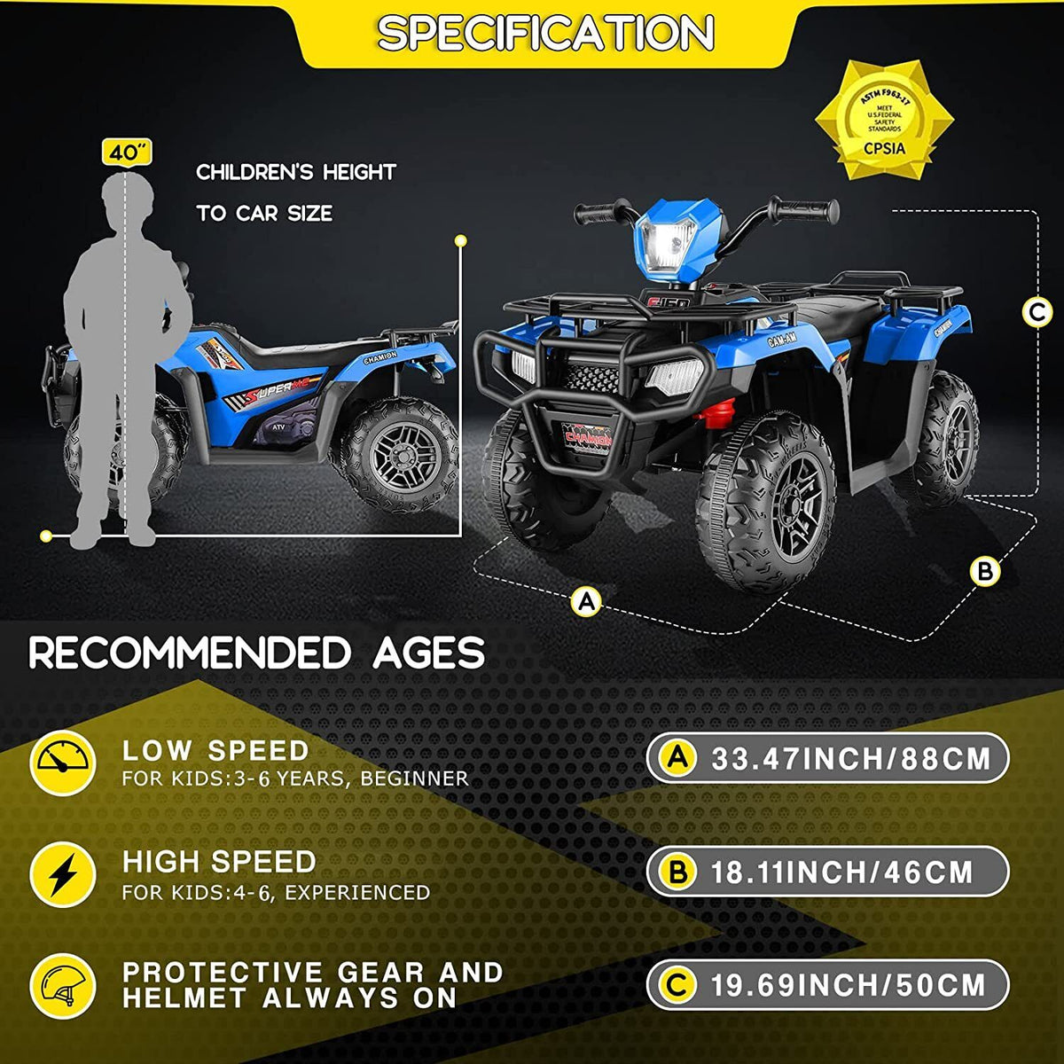 Kids Electric Jeep Truck with Remote Control - 24V/12V, 3 Speeds, 4 Types Available