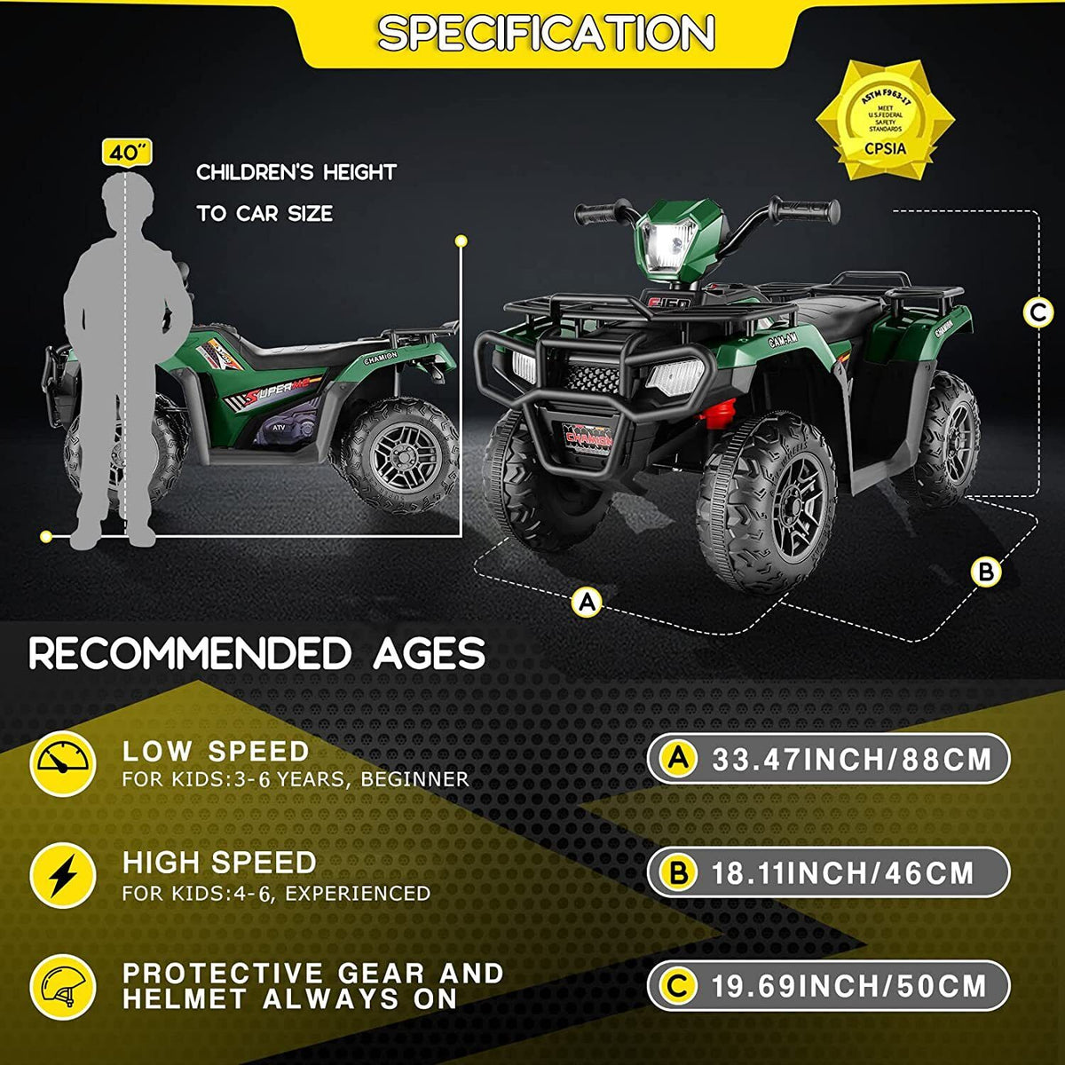 Kids Electric Jeep Truck with Remote Control - 24V/12V, 3 Speeds, 4 Types Available