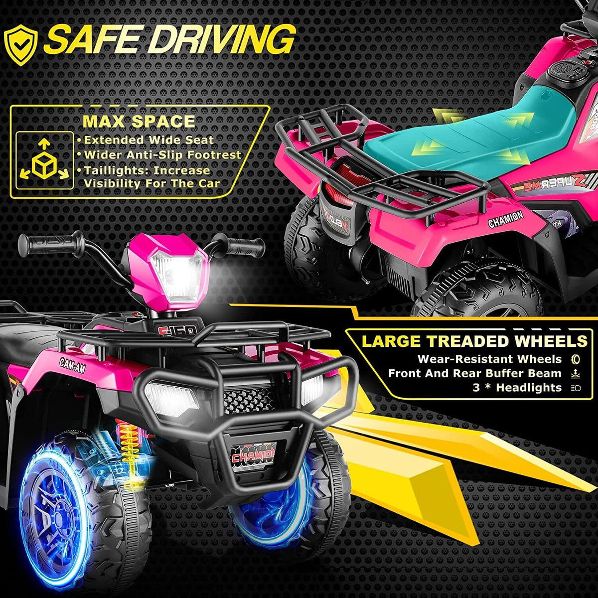 Kids Electric Jeep Truck with Remote Control - 24V/12V, 3 Speeds, 4 Types Available