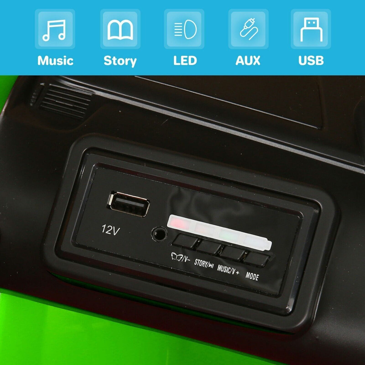 Licensed Lamborghini Ride-On Car for Kids with Remote Control and MP3 Player - 12V Electric Toy MagicCars