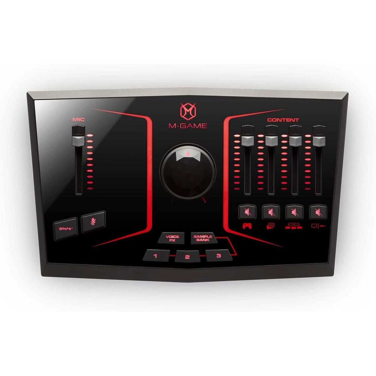 M-Game Solo USB Audio Interface Mixer for Streaming and Gaming  (Refurbished)