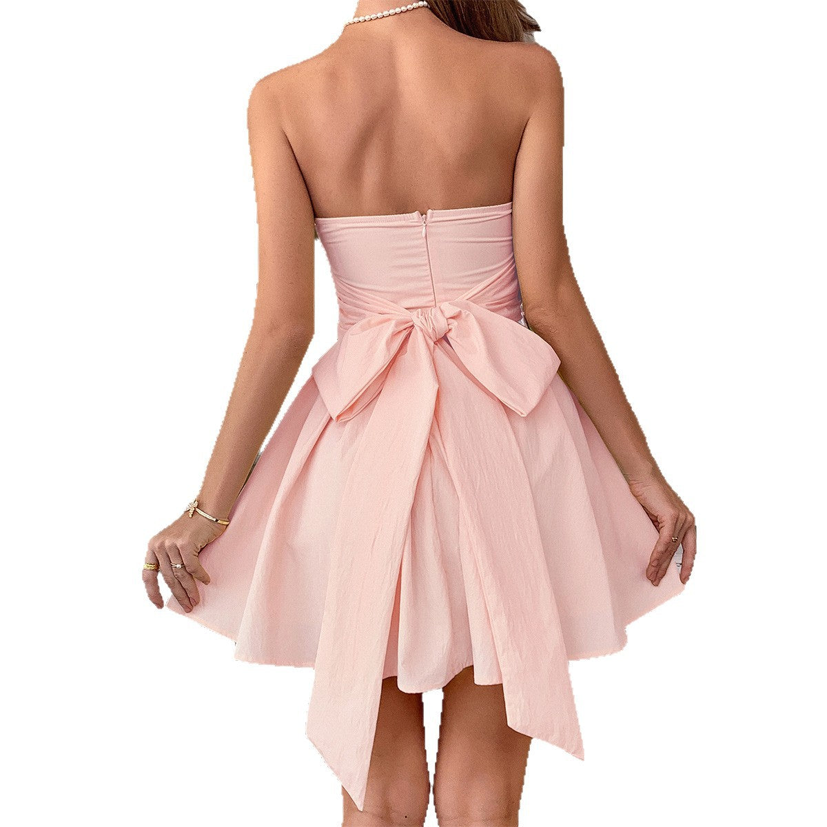 Mingruan strapless dress for women V.I.P Digital Presence
