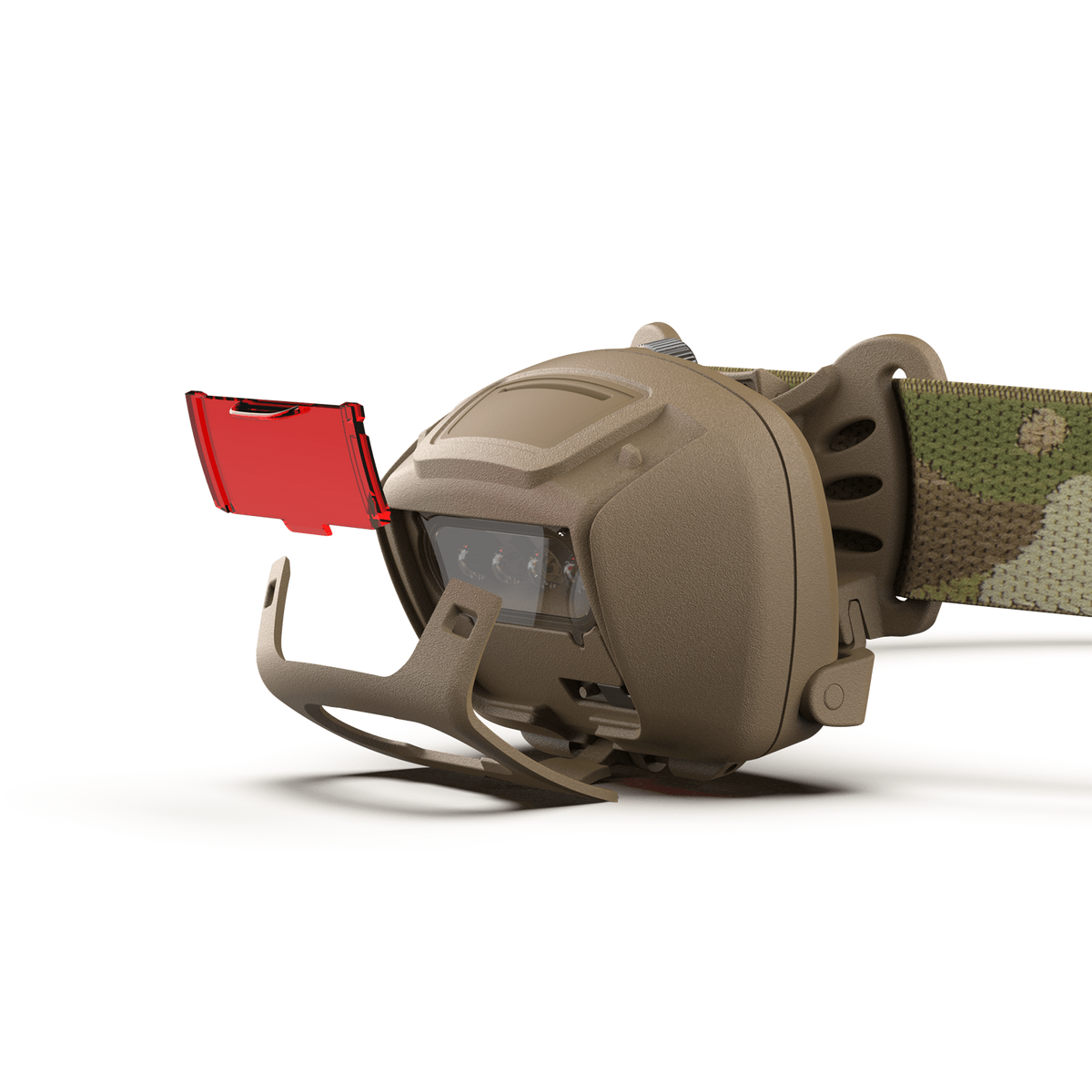 Princeton Tec Quad Tactical MPLS - 78 Lumens Headlamp - Made in USA Atomic Defense