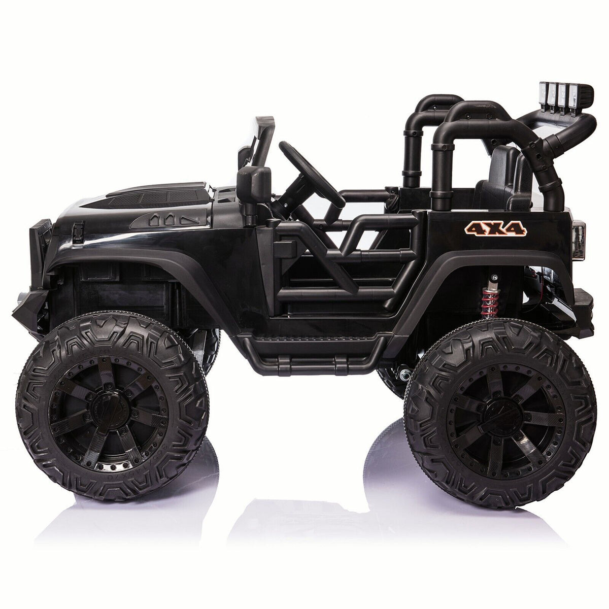 New 24V Electric Ride-On Jeep Toy Car with Remote Control and Bluetooth Connectivity for Kids