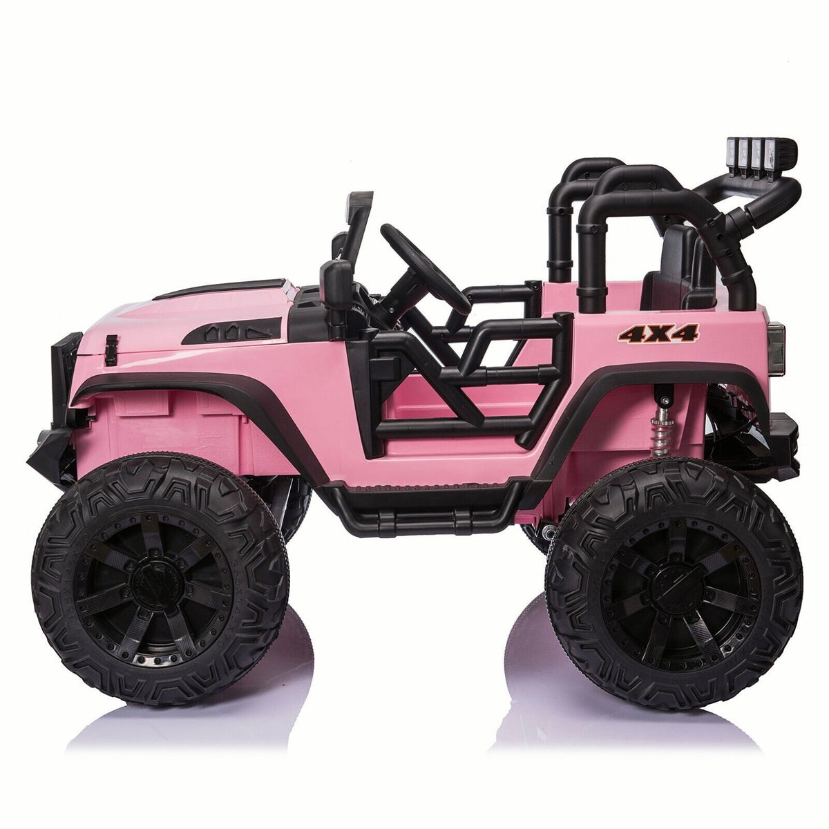 New 24V Electric Ride-On Jeep Toy Car with Remote Control and Bluetooth Connectivity for Kids