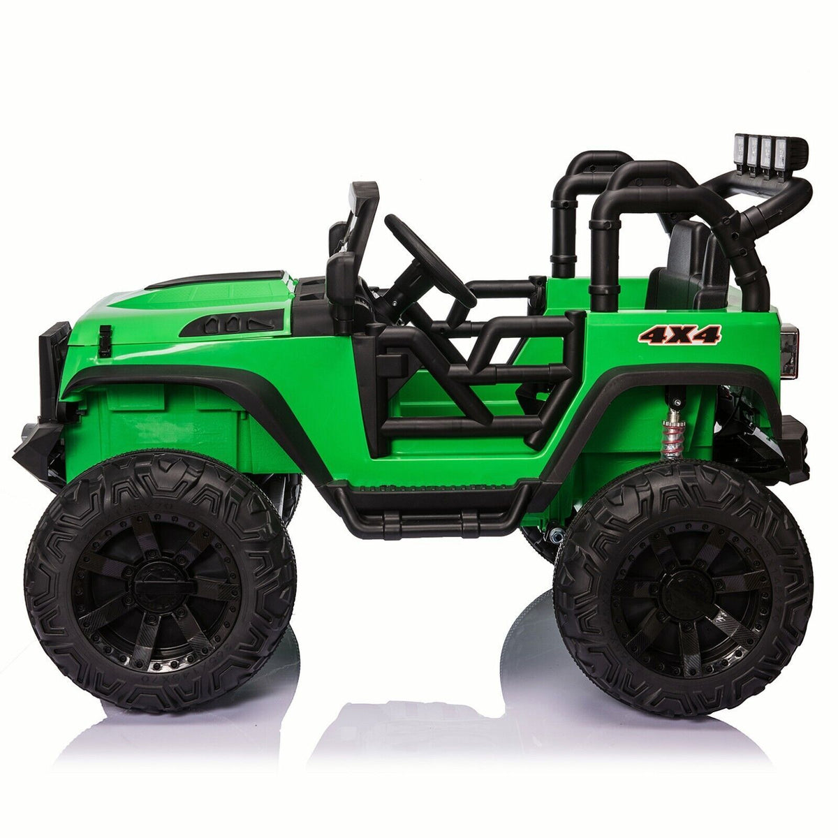 New 24V Electric Ride-On Jeep Toy Car with Remote Control and Bluetooth Connectivity for Kids