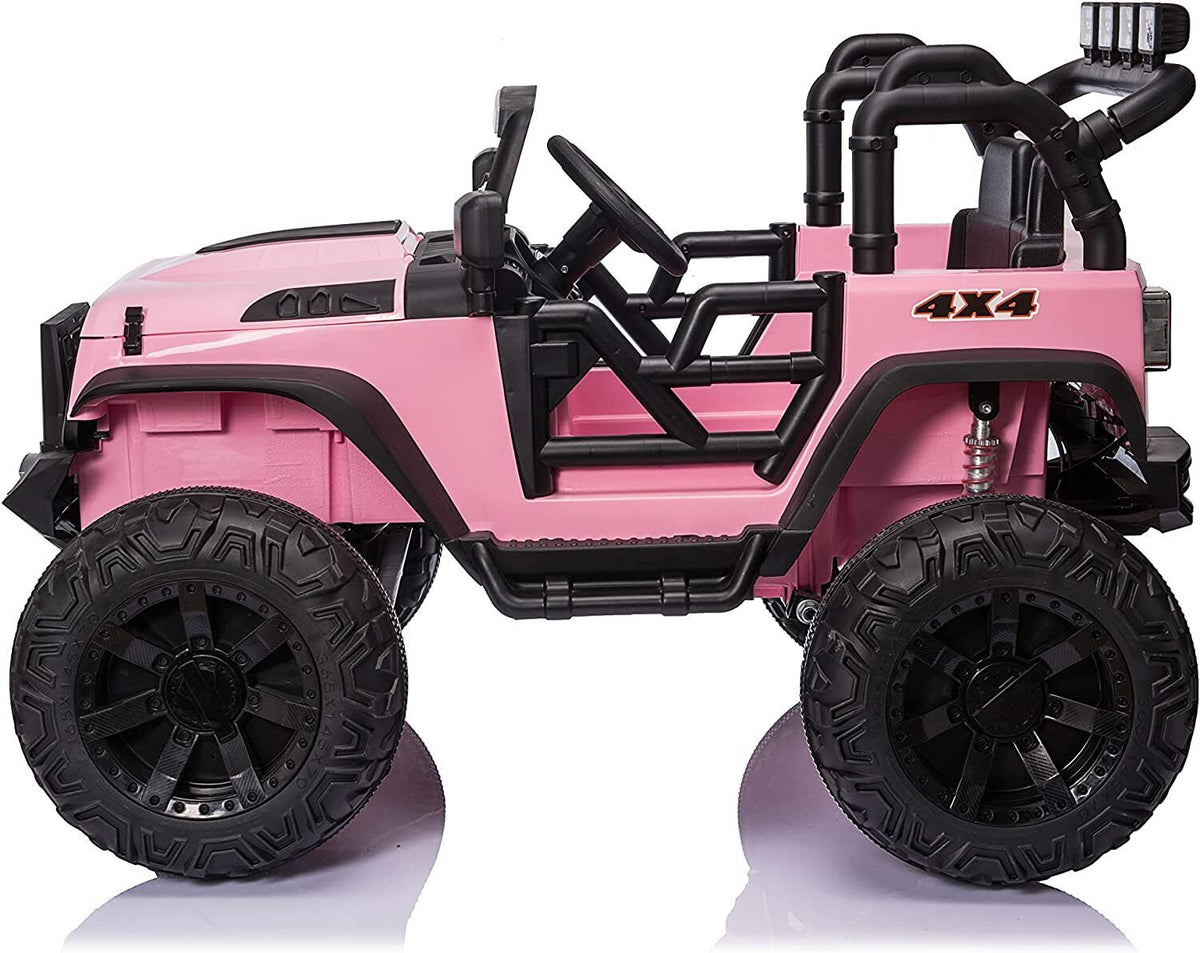 Premium 24V Electric Kids Jeep with Remote Control and Dual 200W Motors - Seats 2