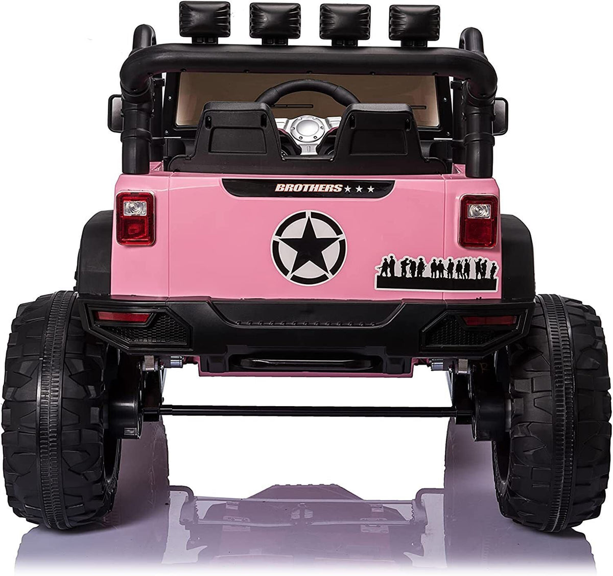 Premium 24V Electric Kids Jeep with Remote Control and Dual 200W Motors - Seats 2