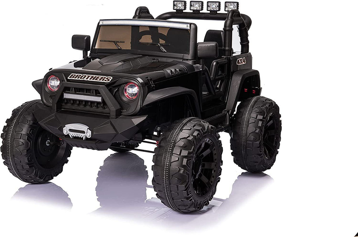 Premium 24V Electric Kids Jeep with Remote Control and Dual 200W Motors - Seats 2