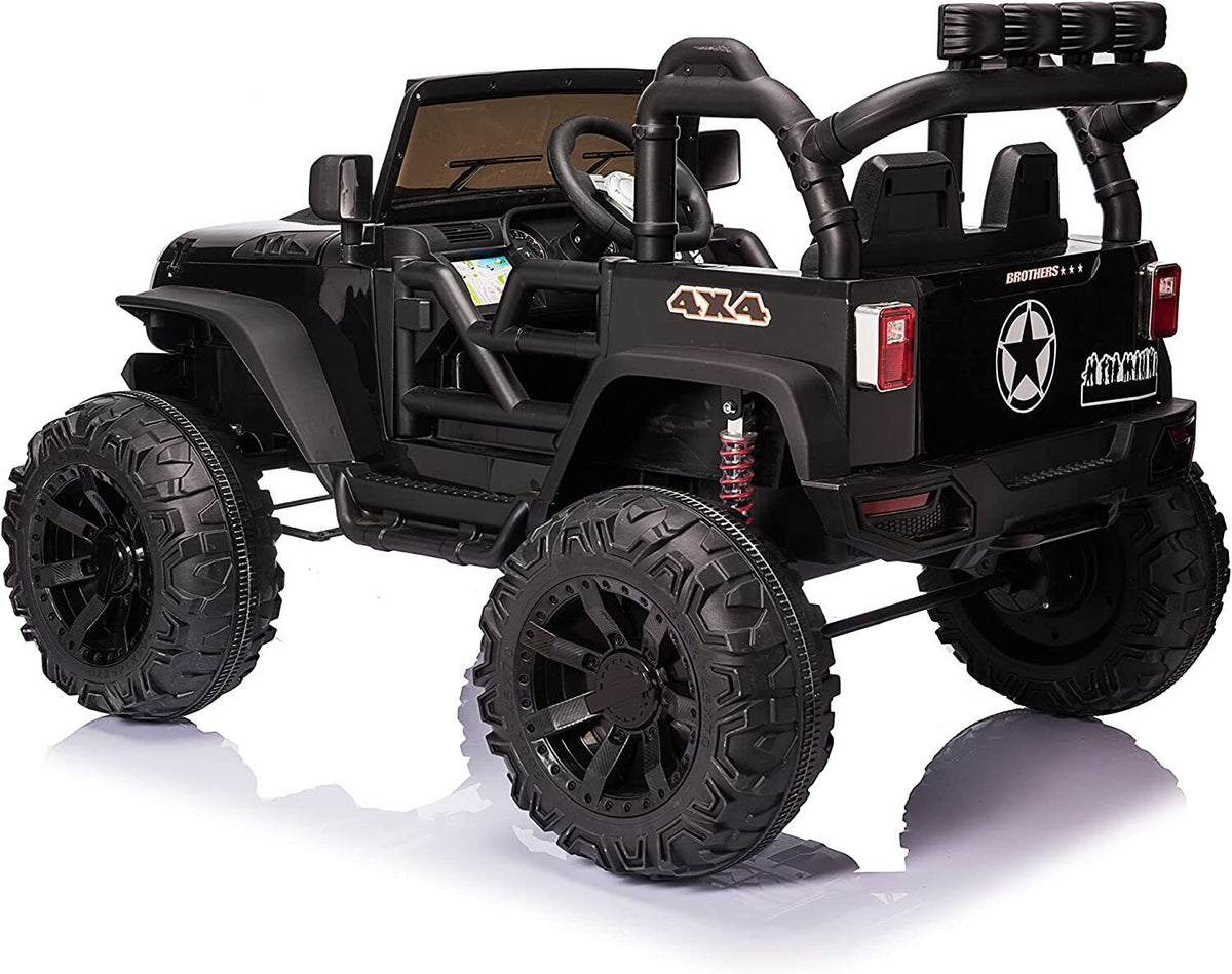 Premium 24V Electric Kids Jeep with Remote Control and Dual 200W Motors - Seats 2