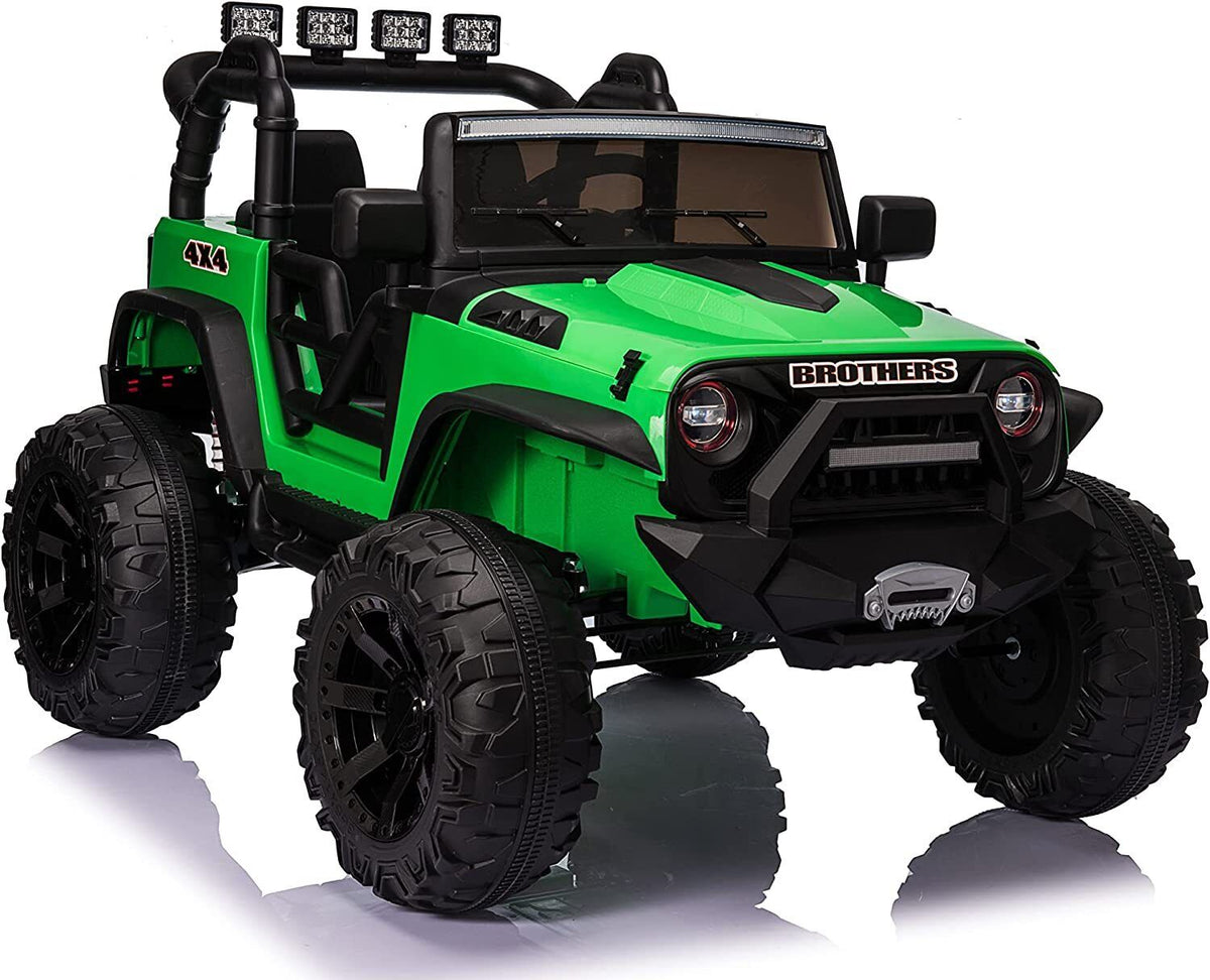 Premium 24V Electric Kids Jeep with Remote Control and Dual 200W Motors - Seats 2