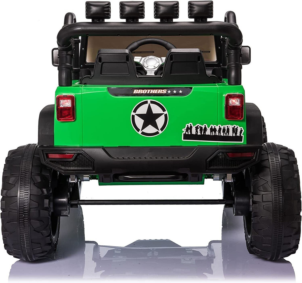 Premium 24V Electric Kids Jeep with Remote Control and Dual 200W Motors - Seats 2