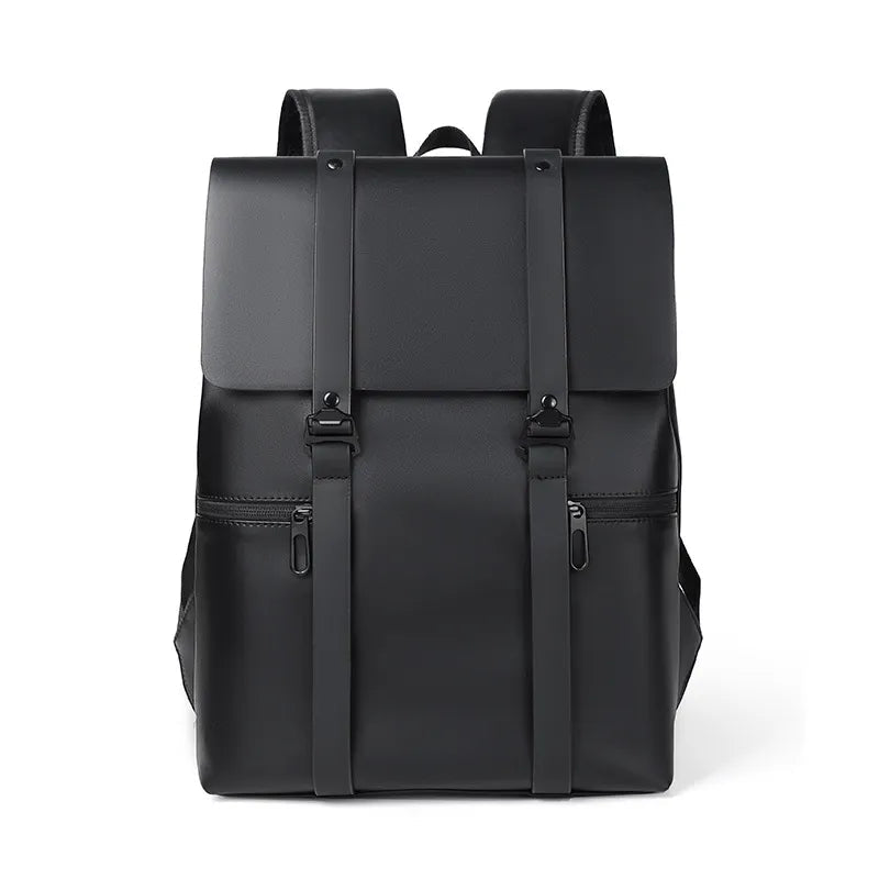 PU Leather Adjustable Strap Backpack Bag