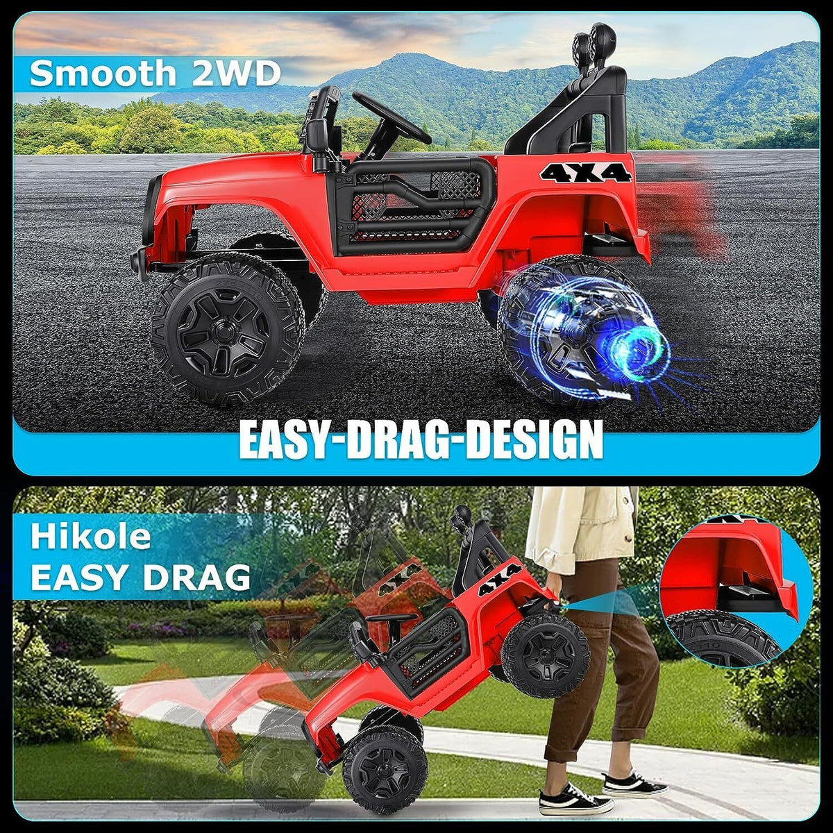 Remote Control Lamborghini Electric Ride-On Car for Kids 24/12V