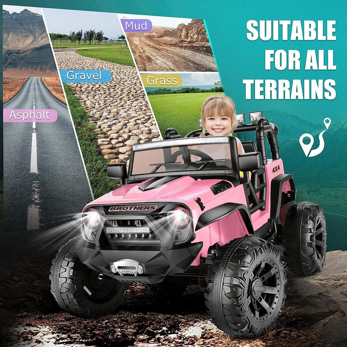 Remote Control Lamborghini Electric Ride-On Car for Kids 24/12V