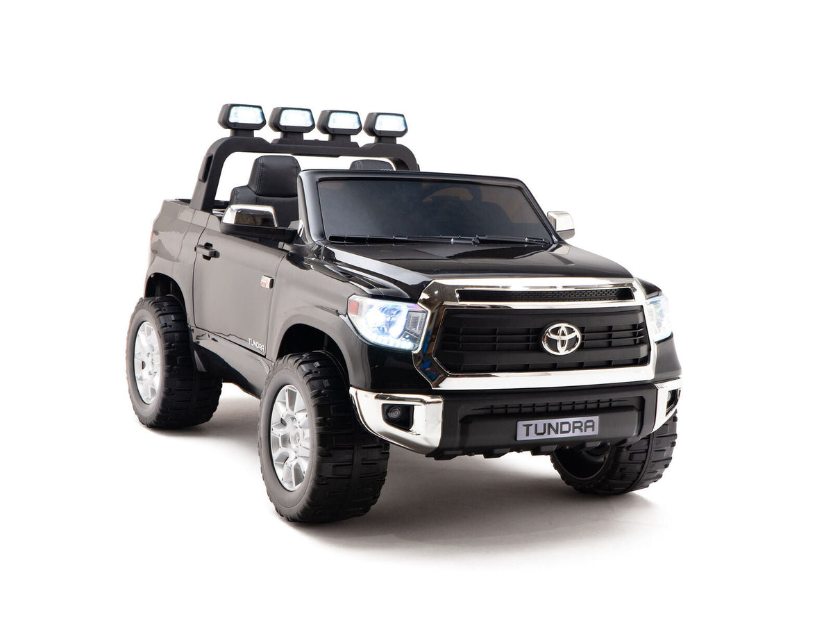 2-Seater 24V Power Toyota Tundra Ride-on Truck for Children with Rubber Tires