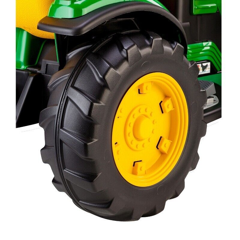 Peg Perego 12V John Deere Ground Loader Electric Ride-On Vehicle