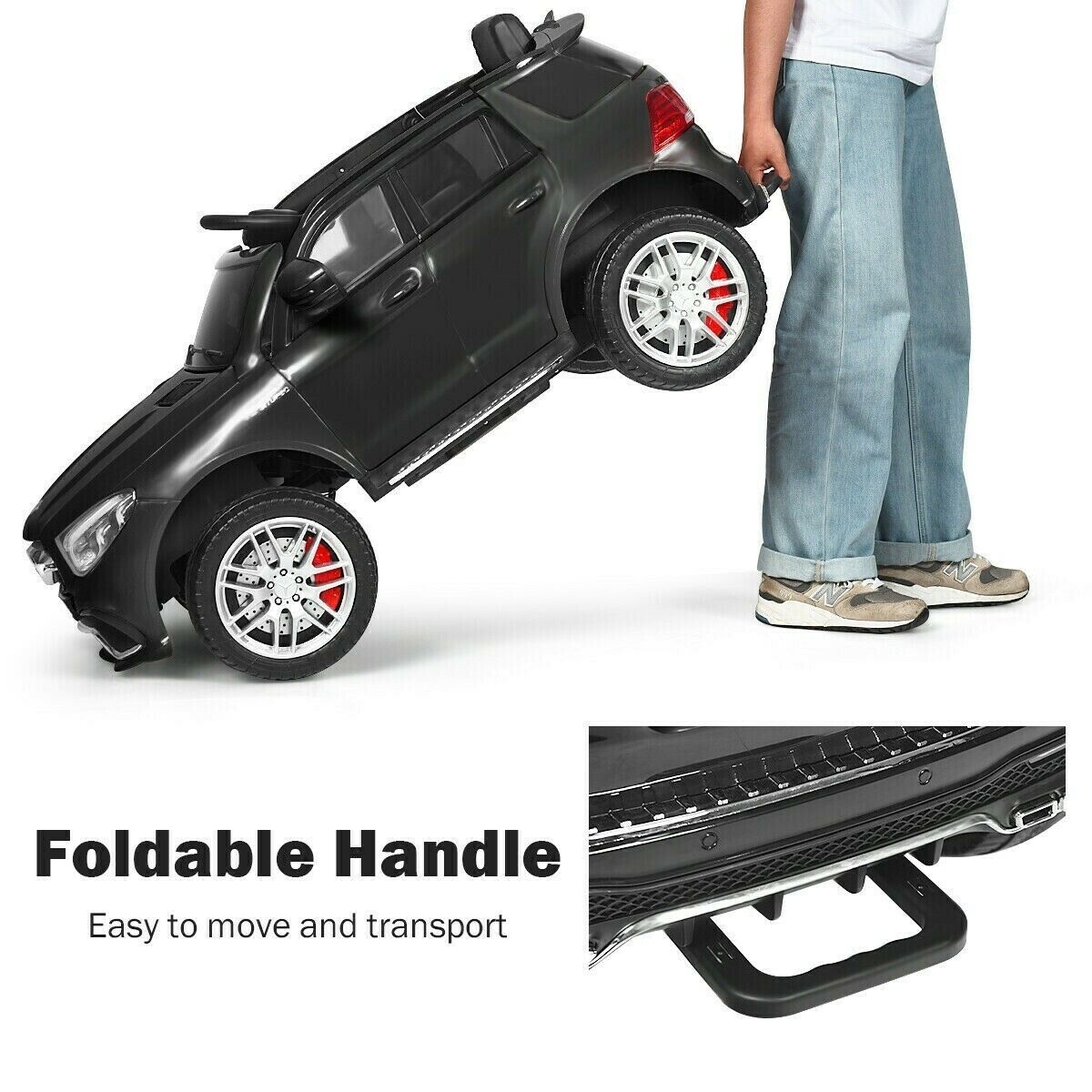 Licensed Kids Ride On Car - 12V Mercedes Benz GLE Style